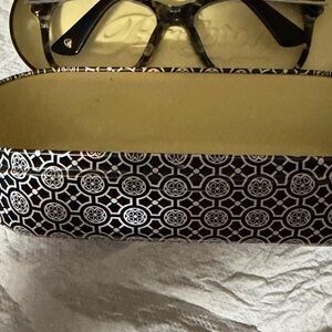 Brighton Tortoise Shell Glasses with Black and White Case